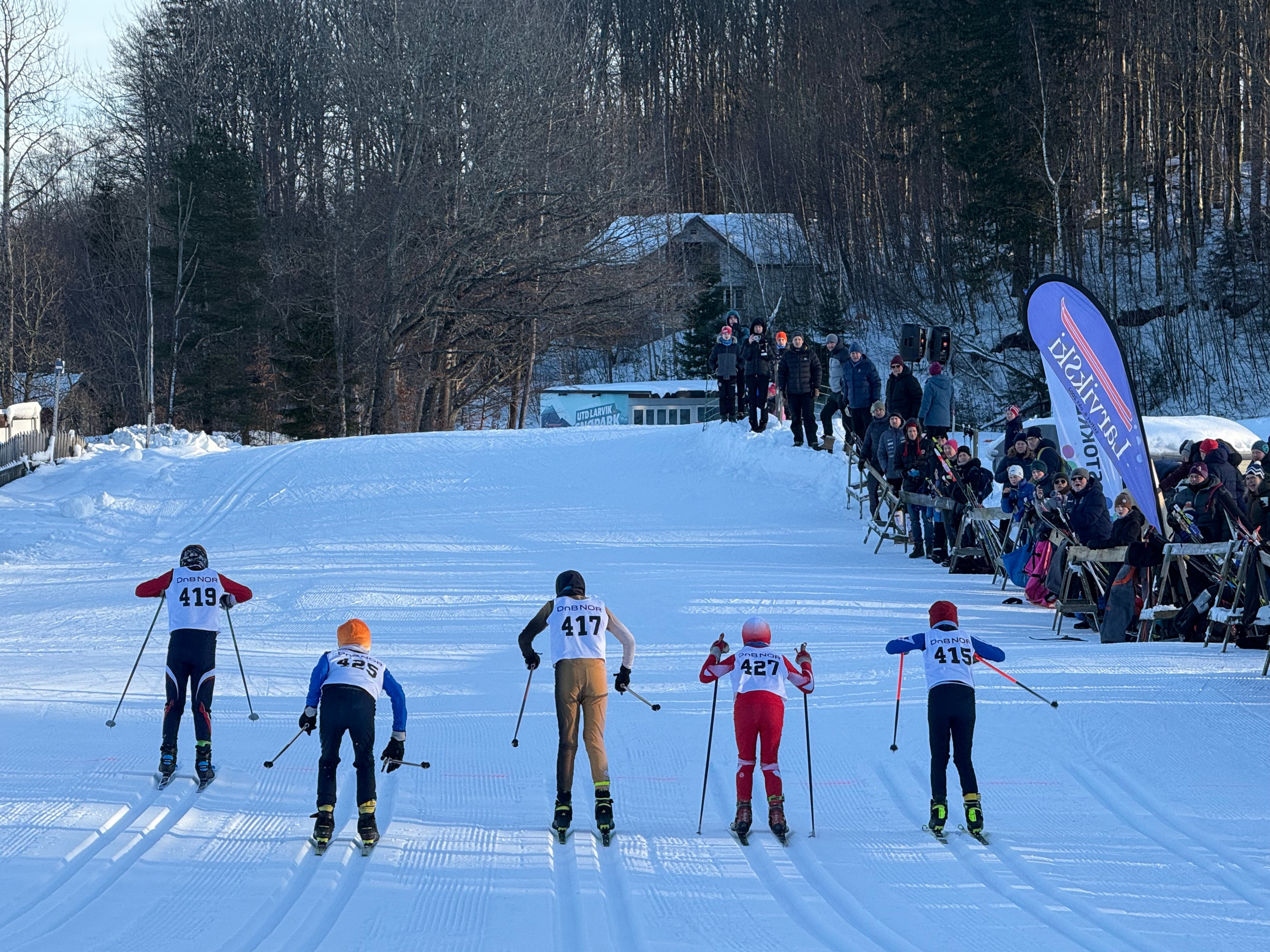 Resultater fra Larvik Skisprinten 2025